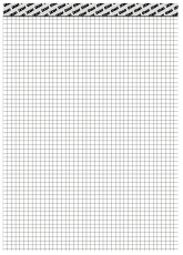 Notizblock - A4, 48 Blatt, 60 g/qm, kariert
